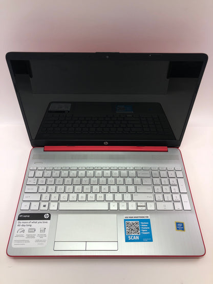 Broken HP 15-DW1081WM 15.6" Pentium Gold 6405U 2.4GHz 4GB RAM 500GB SSD Read