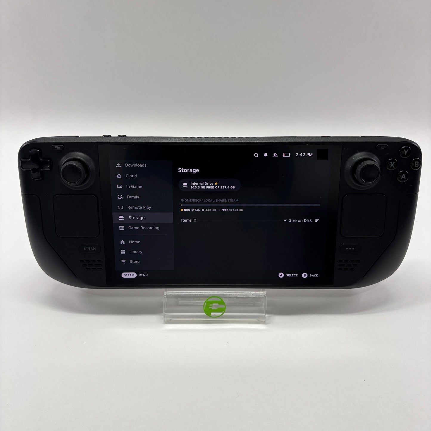 Valve Steam Deck OLED 7.4" AMD 6nm Ryzen APU 16GB RAM 1TB 1030