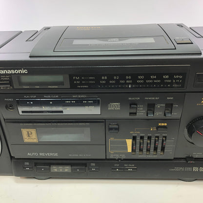 Panasonic RX-DS650 Portable Stereo Component CD System CD Player AM/FM Radio