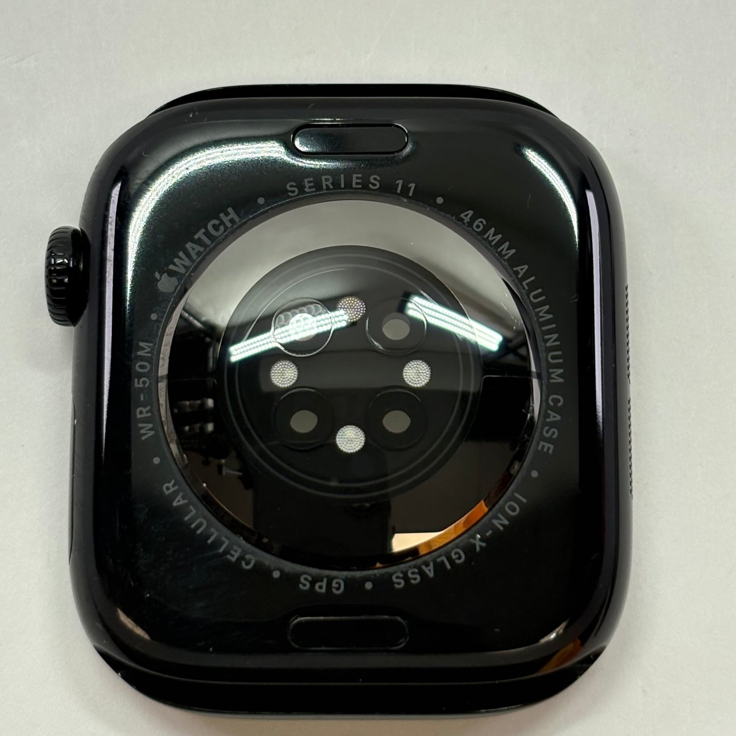 Unlocked Apple Watch Series 11 46MM Jet Black Aluminum Black SportBand MFC24LW/A