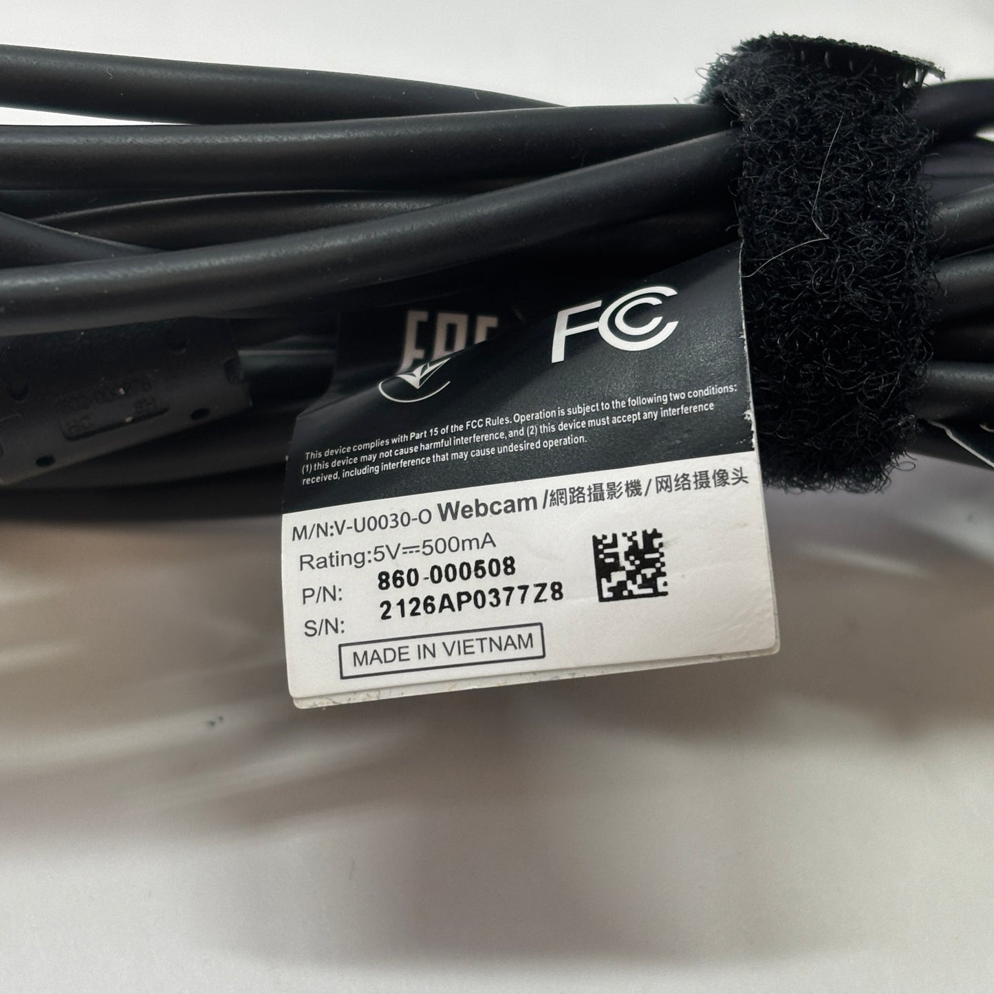 Logitech C925e Webcam V-U0030-O Untested