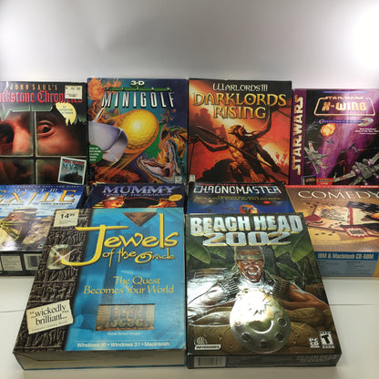 Lot of 10 PC Generic Games