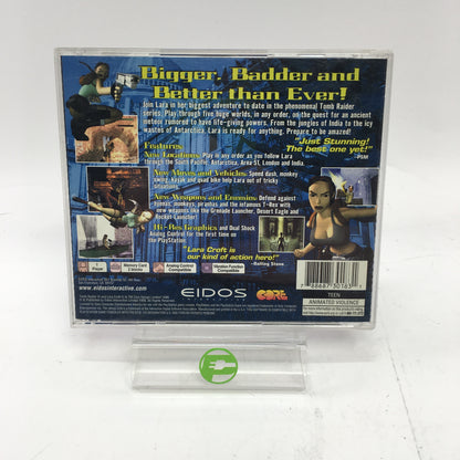 Tomb Raider III (Sony PlayStation 1 PS1, 1998) CIB w Registration Card