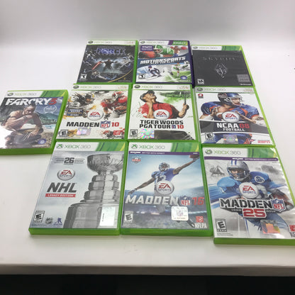 Lot of 133 Microsoft Xbox 360 Games [Call of Duty, Gears of War and More]