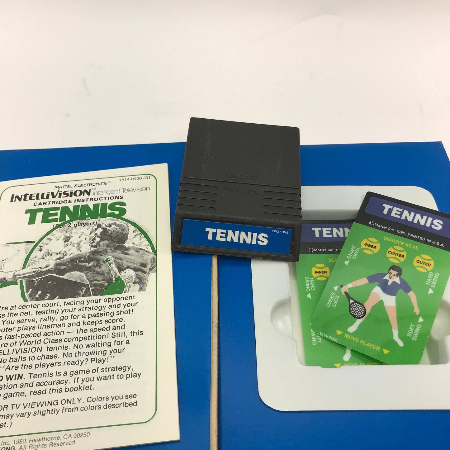 Intellivision Master Component Sports Games [NFL Football, Tennis and More]