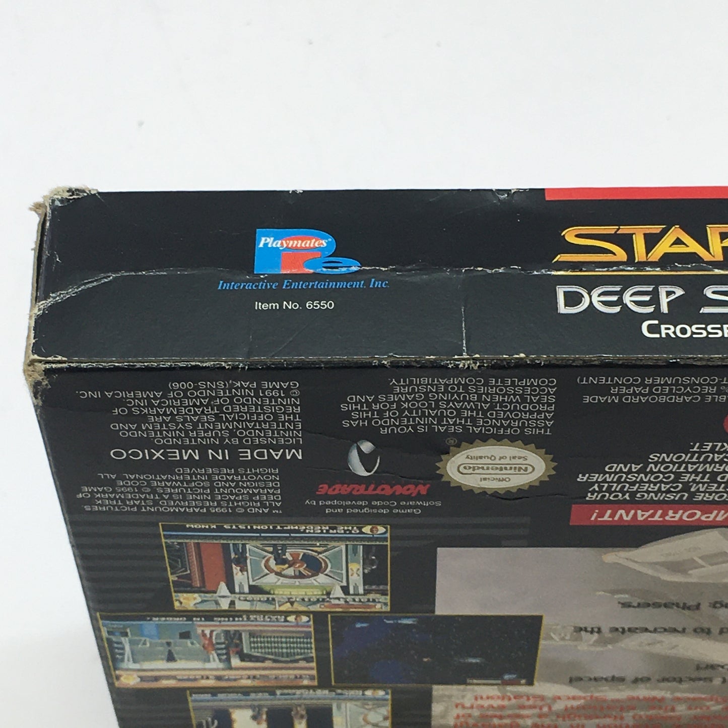 Star Trek Deep Space Nine Crossroads Of Time (Super Nintendo SNES, 1995)