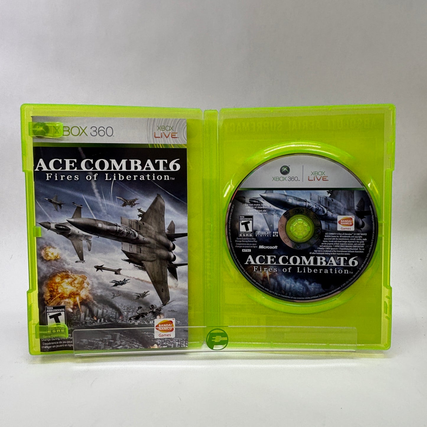 Ace Combat 6 Fires of Liberation (Microsoft Xbox 360, 2007)