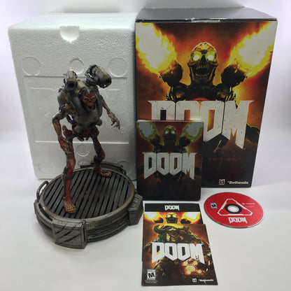 Doom [Collector's Edition] (PC, 2016) Revenant Statue, Box, Game, No Cards