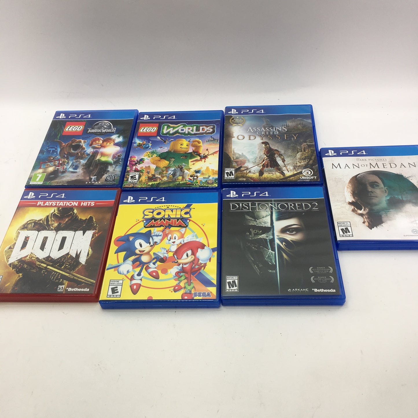 50 Sony PlayStation 4 PS4 Games [Call of Duty, Wolfenstein, Far Cry, and More]