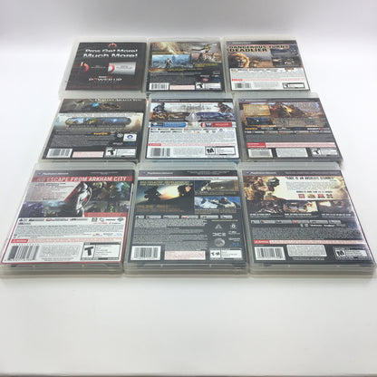 Lot of 57 Sony PlayStation 3 PS3 Games [Call of Duty, Grand Theft Auto and More]