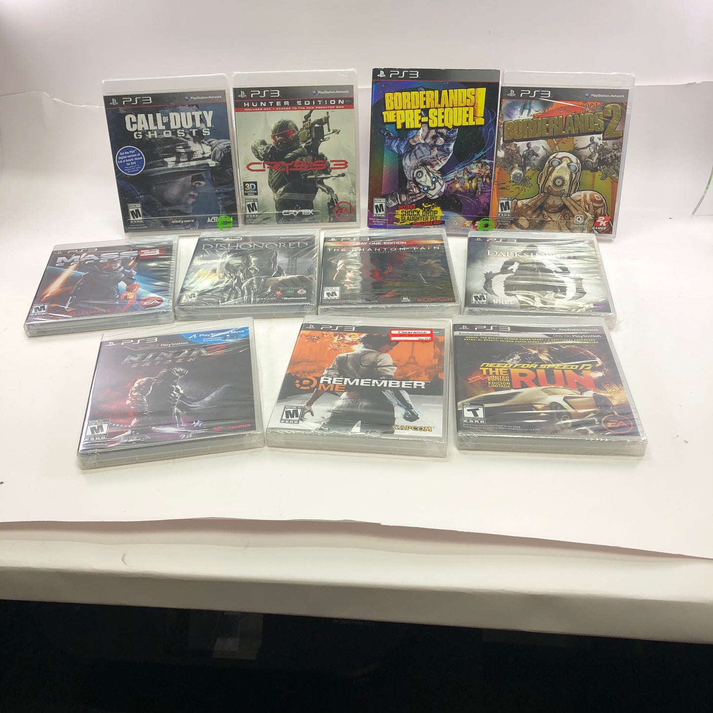 New Lot of 11 Sony Factory Sealed PS3 Games