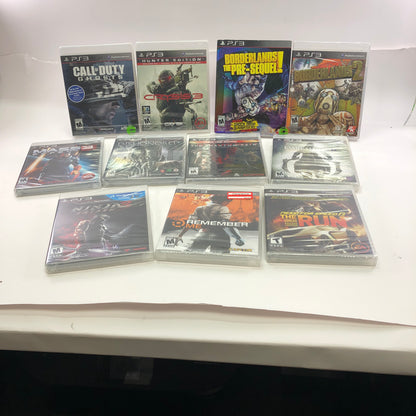 New Lot of 11 Sony Factory Sealed PS3 Games