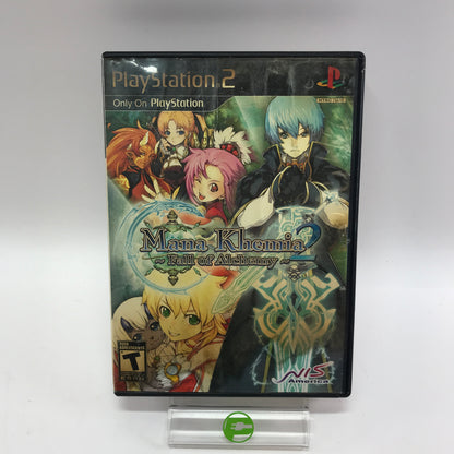Mana Khemia 2: Fall of Alchemy (Sony PlayStation 2 PS2, 2009) CIB
