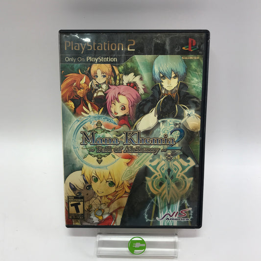 Mana Khemia 2: Fall of Alchemy (Sony PlayStation 2 PS2, 2009) CIB