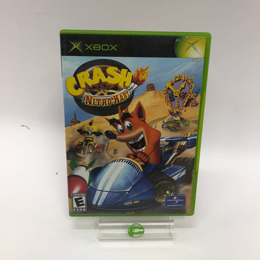 Crash Nitro Kart (Microsoft Xbox, 2003) CIB w Registration Card