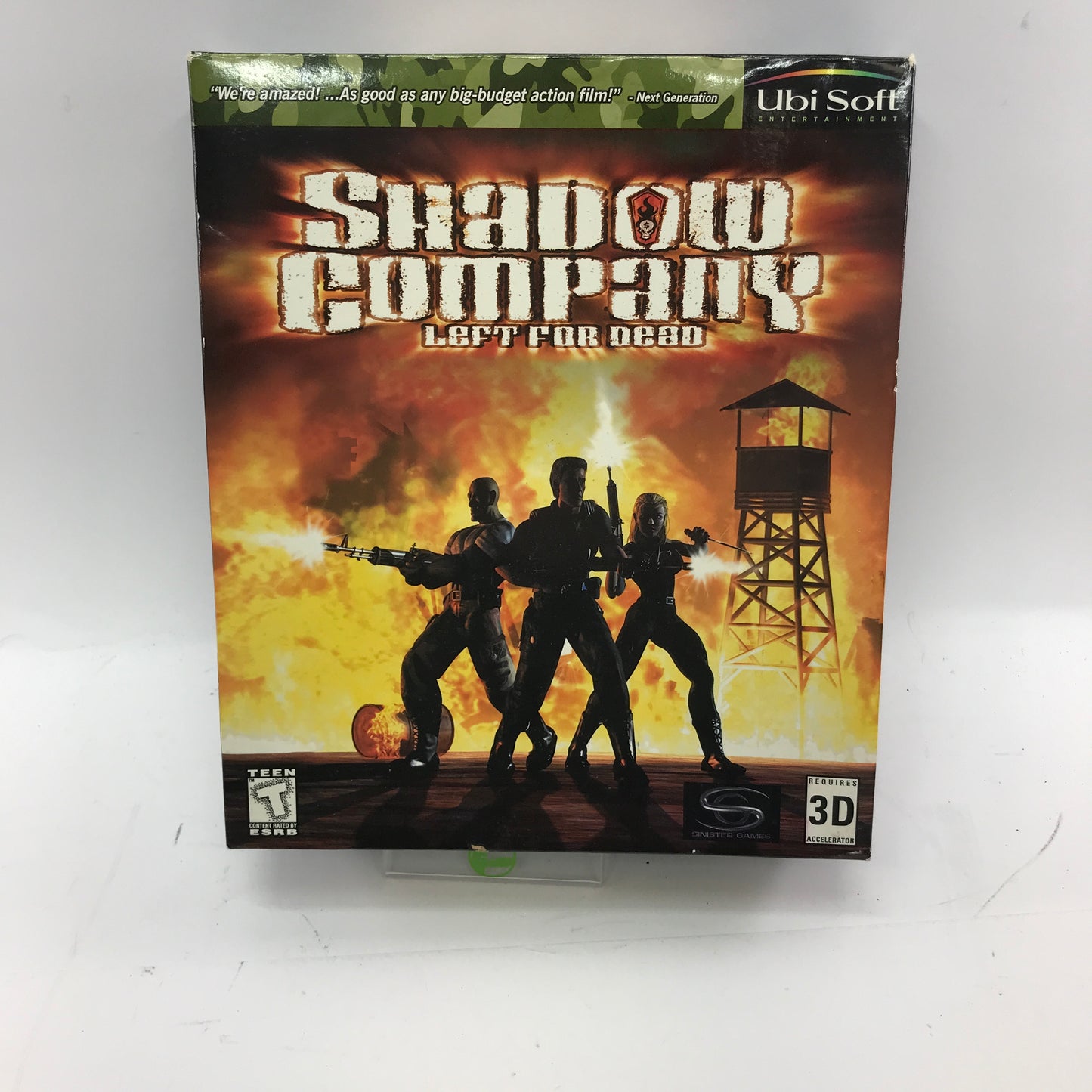 Shadow Company Left For Dead (PC, 1999) w Original Big Box w Manual