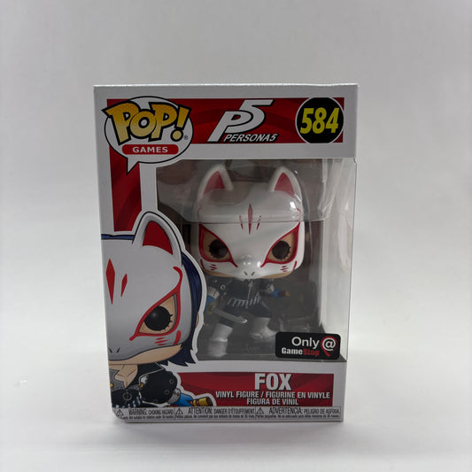 Funko Pop 584 Persona 5 Fox GameStop Exclusive