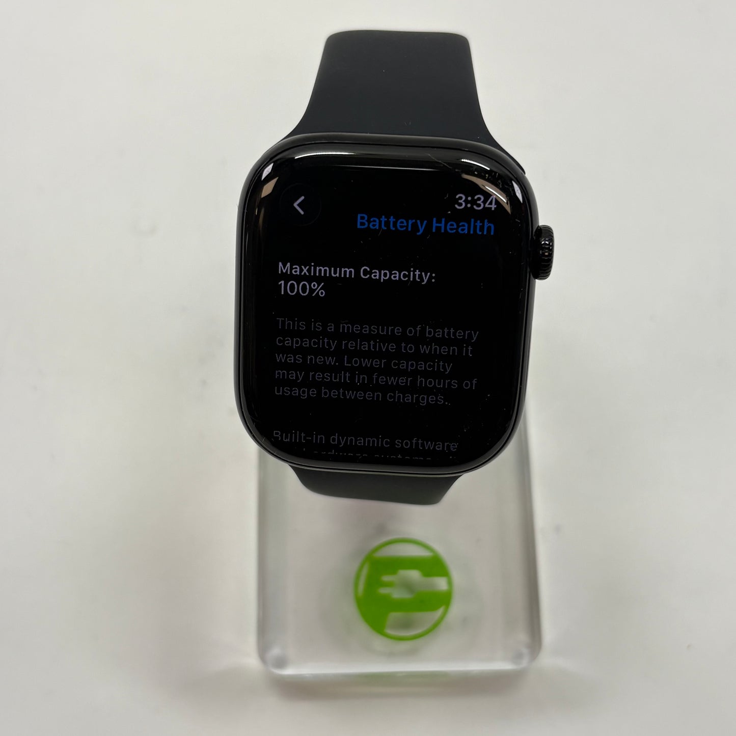 Unlocked Apple Watch Series 11 46MM Jet Black Aluminum Black SportBand MFC24LW/A