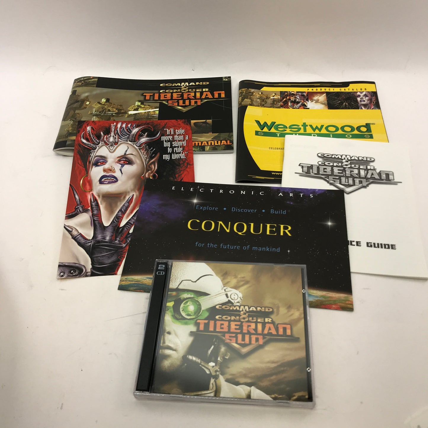 Command & Conquer: Tiberian Sun (PC, 1989) Complete in Original Big Box CIB