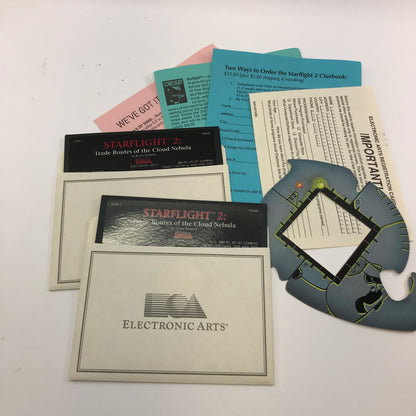 Starflight 2: Trade Routes Of The Cloud Nebula(PC 1988)w Original Box, No Manual