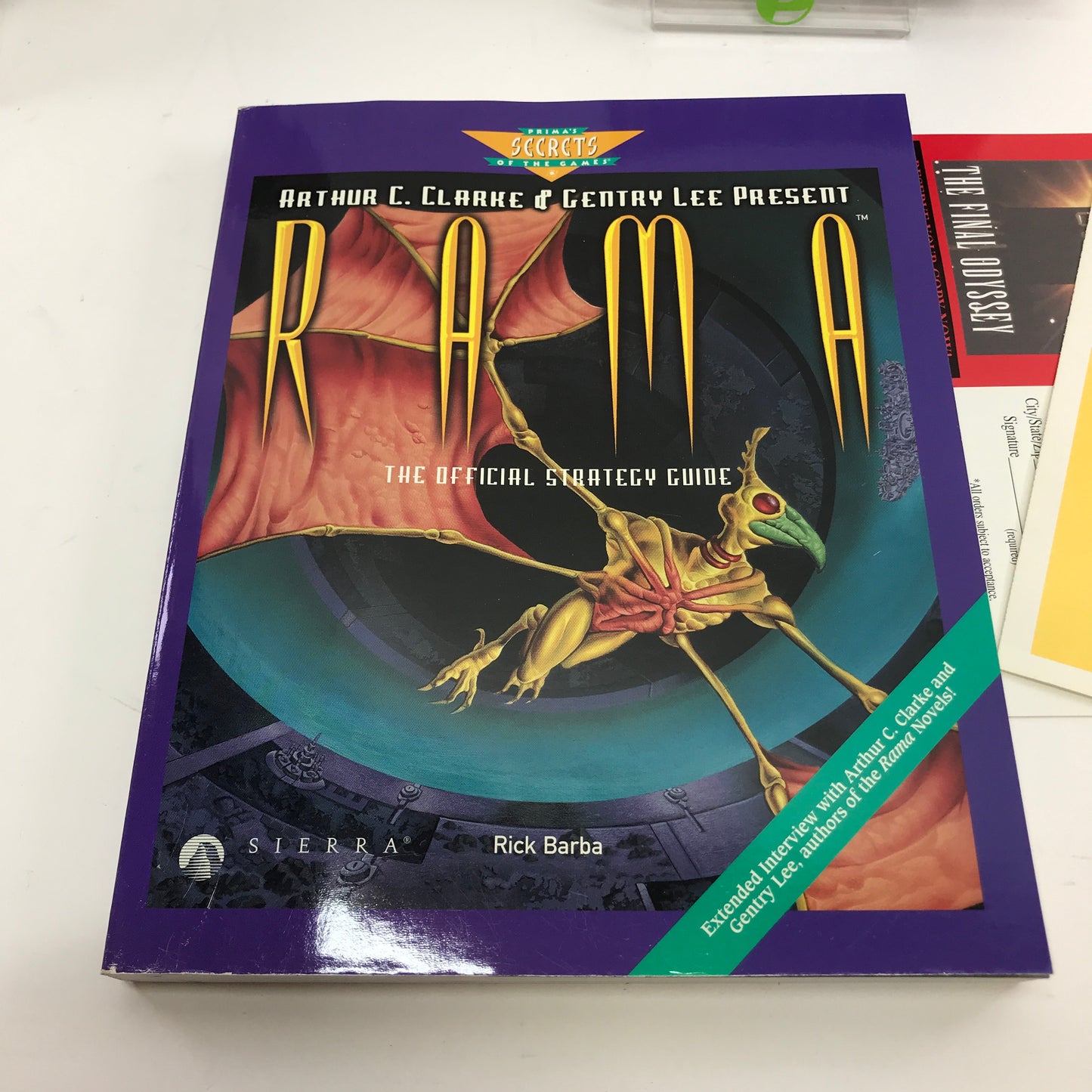 RAMA (PC, 1994) Comeplete in Original Big Box CIB w Strategy Guide