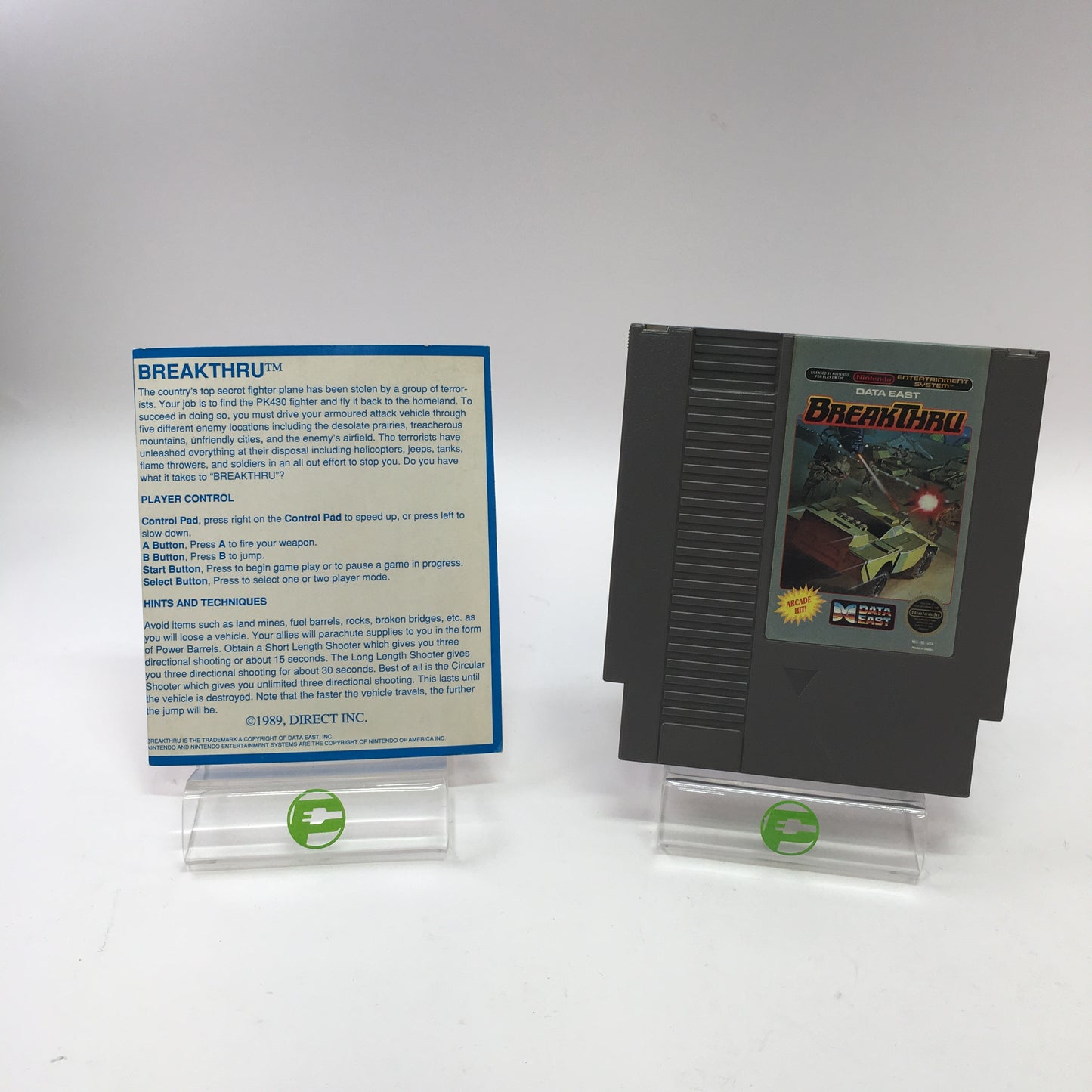 Breakthru (Nintendo NES, 1987) Tested Works