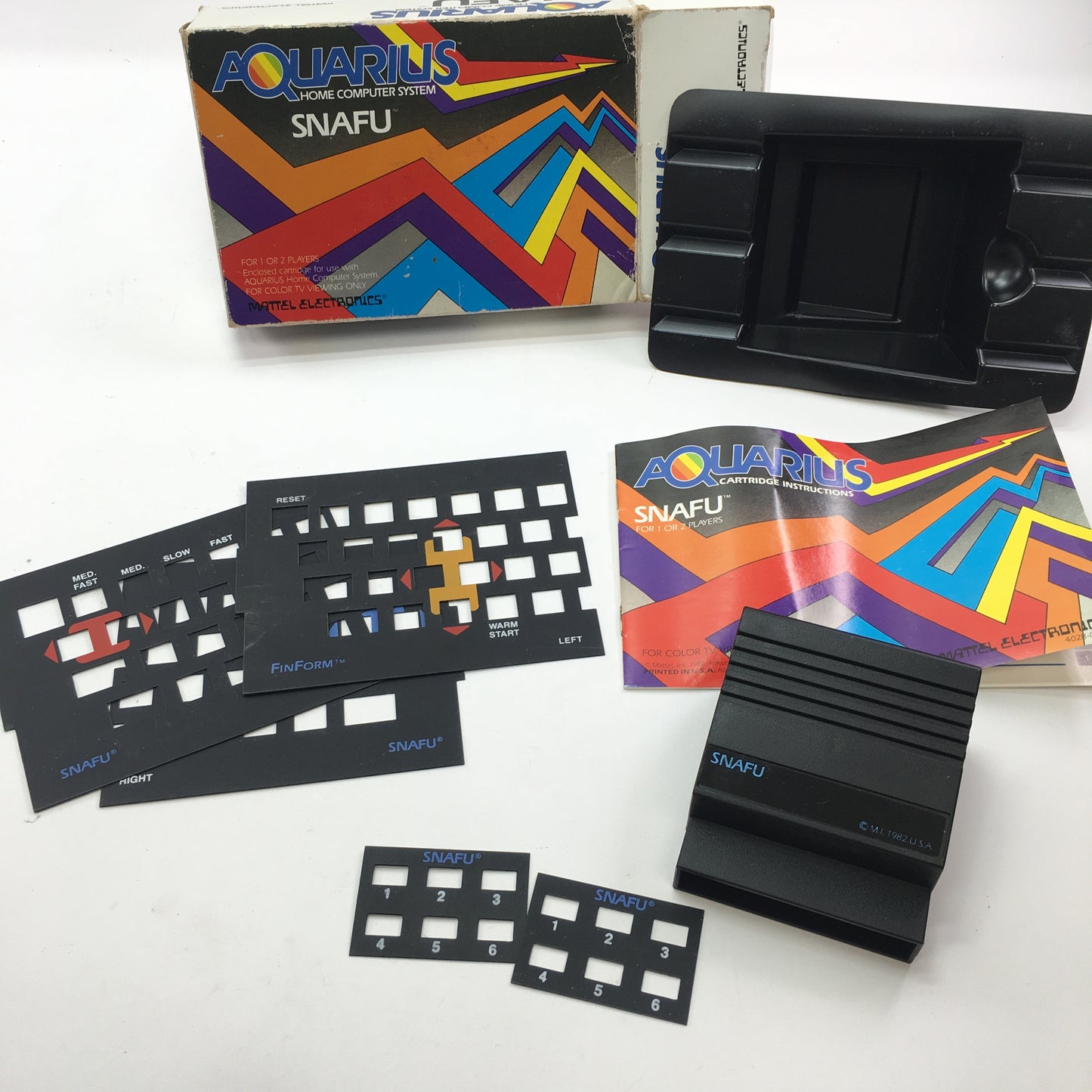 Utopia and SNAFU (Aquarius Home Computer System, 1982) w Original Boxes