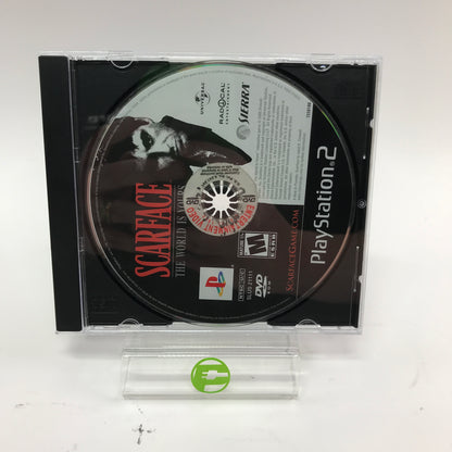 Scarface the World is Yours (Sony PlayStation 2 PS2, 2006) Disc Only