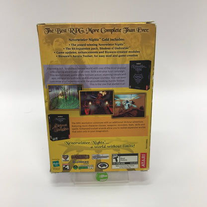 Neverwinter Nights Gold (PC, 2003) Complete in Original Box w/ All Inserts, CIB