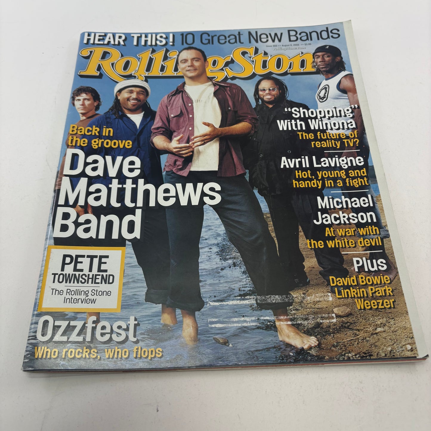 Lot of 11 RollingStones Magazine From 2002 ISSUE'S