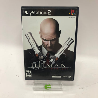 Hitman Contracts (Sony PlayStation 2 PS2, 2004) CIB w/ Registration Card