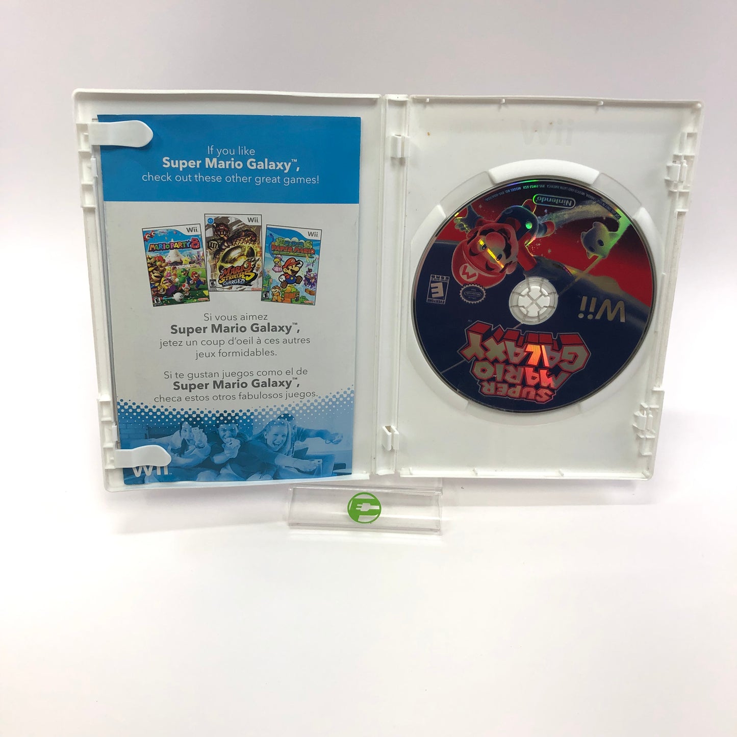 Super Mario Galaxy (Nintendo Wii, 2007) No Manual