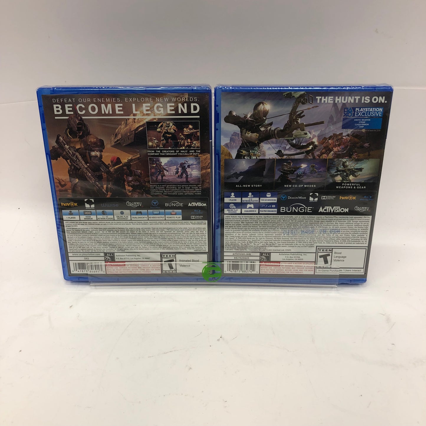 New Destiny 1 and 2, Factory Sealed, PlayStation 4 PS4