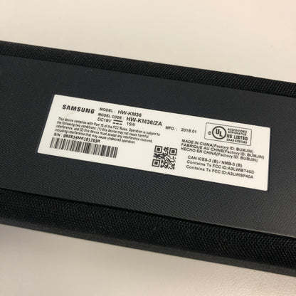Samsung Sound Bar/Subwoofer Wireless Soundbar System Black (HW-KM36)