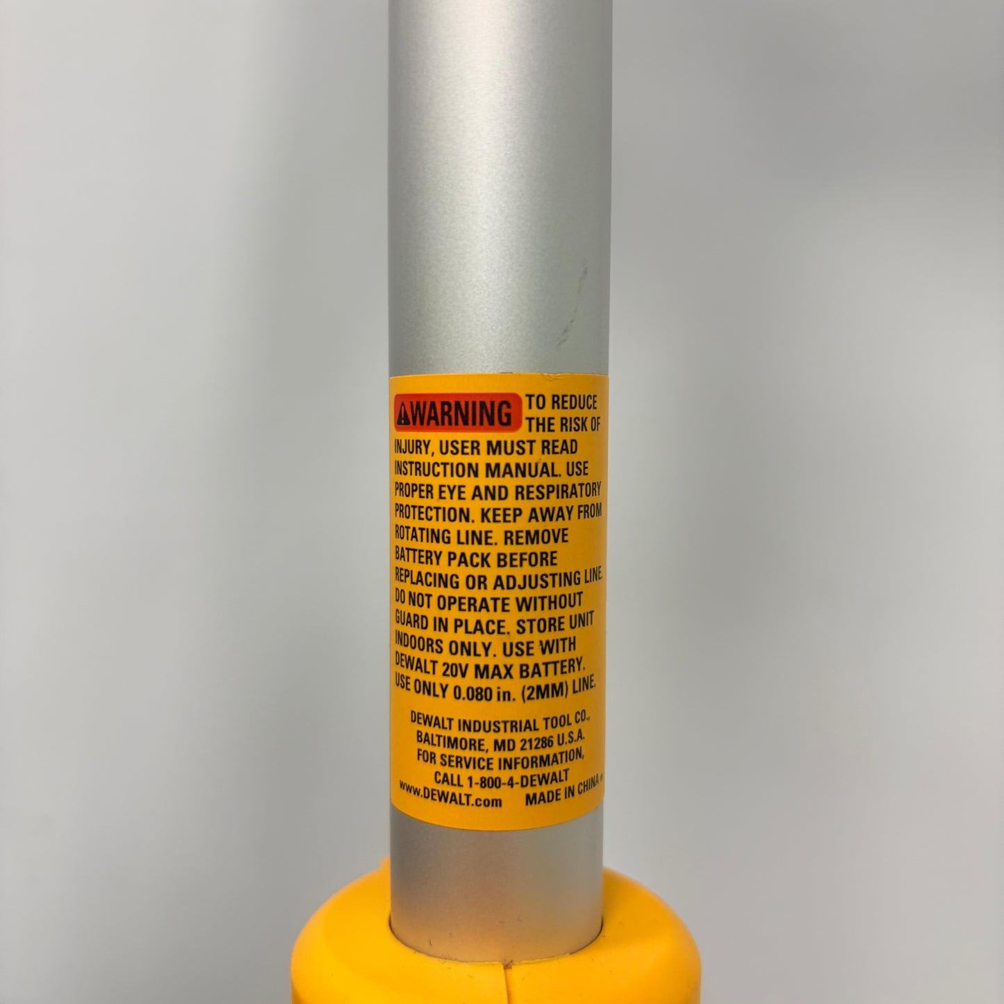 DeWalt DCST925 20V MAX String Trimmer