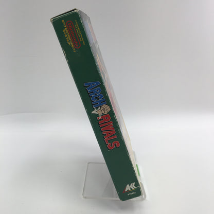 Arch Rivals (Nintendo NES, 1990) Tested CIB Original Box and Rare Poster