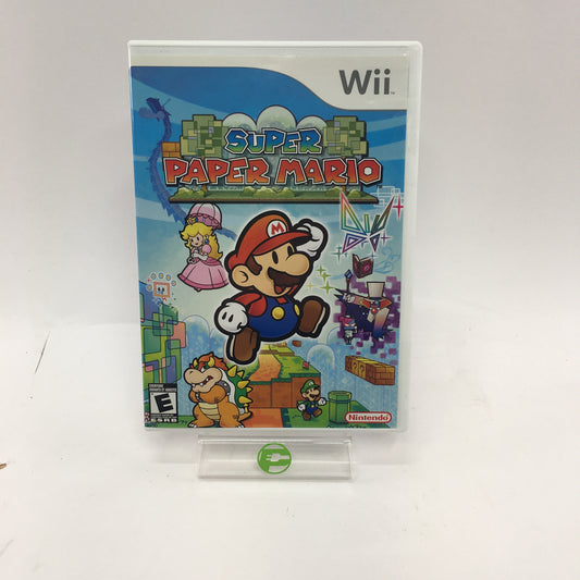 Super Paper Mario (Nintendo Wii, 2007) CIB