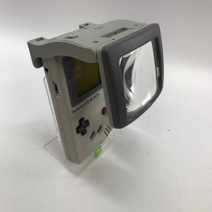Nintendo Game Boy Handheld Game Console Only DMG-01 Gray w Magnifier Light