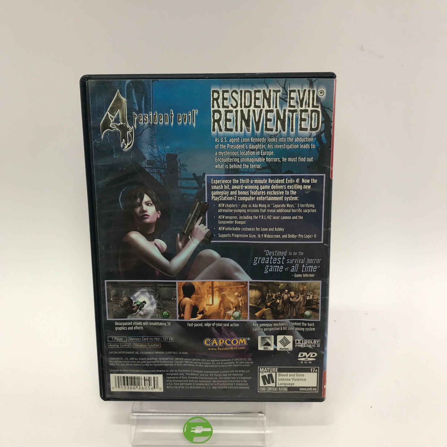 Resident Evil 4 [Greatest Hits] (Sony PlayStation 2 PS2, 2005) No Manual