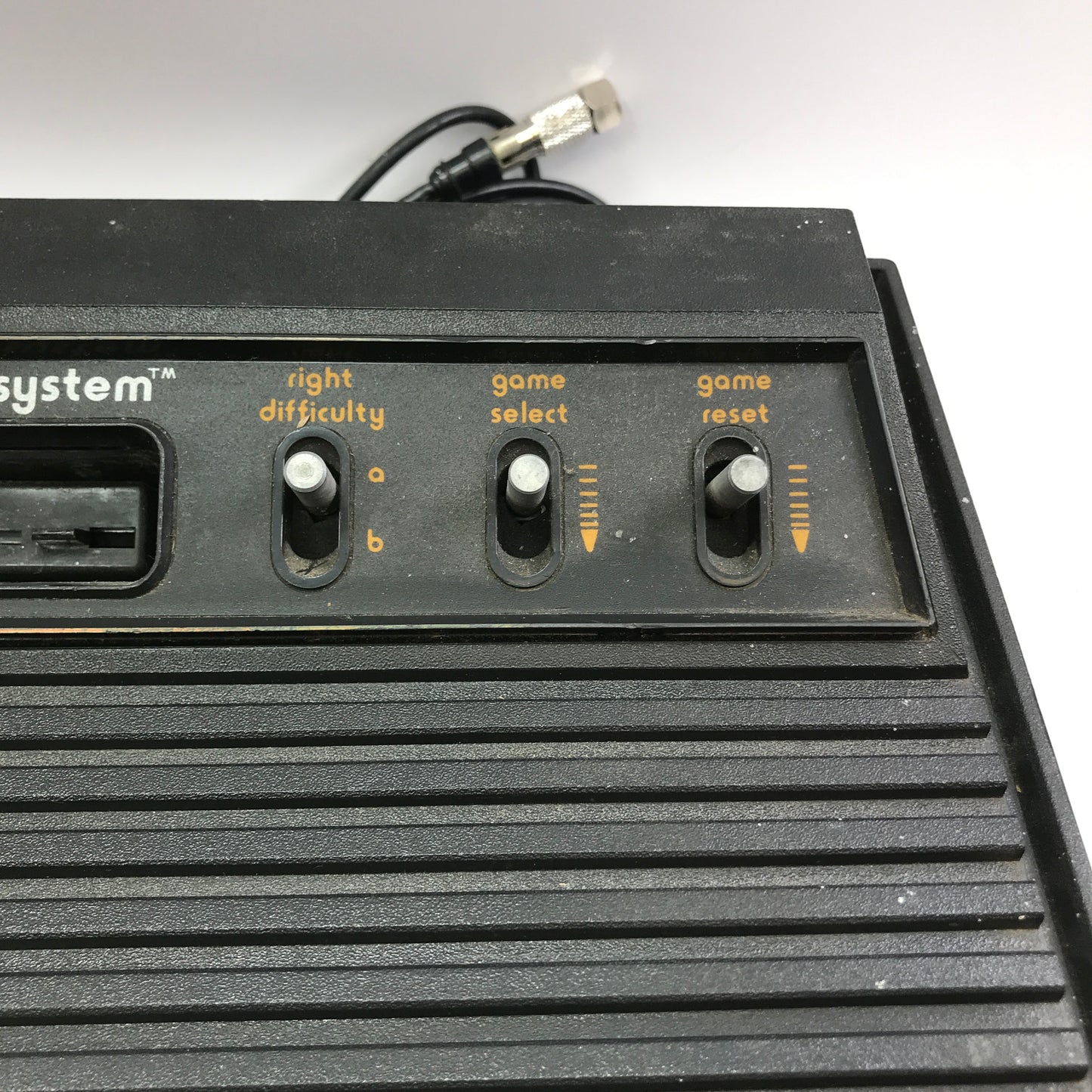 Atari 2600 w/ Paddle Controller, Super Action Controller and TI Joystick