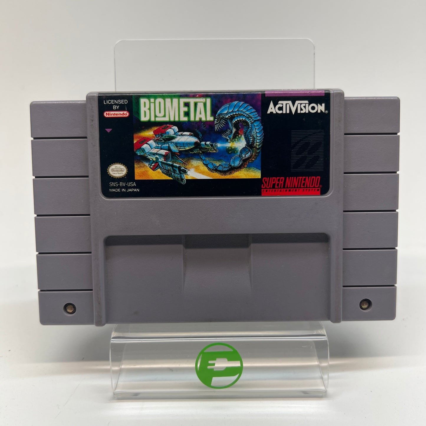 Biometal (Super Nintendo SNES, 1993) Cartridge Only