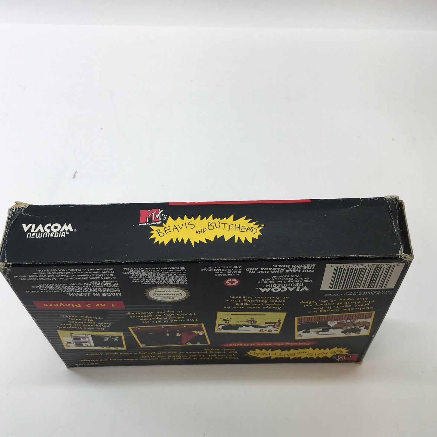 Beavis And Butthead (Super Nintendo SNES, 1994)