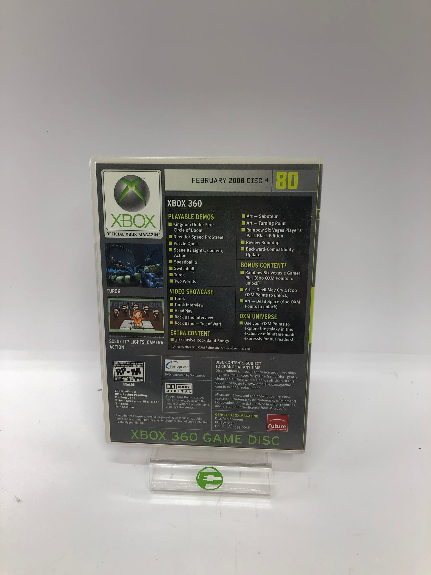 Xbox Game Disc, 26 Game Demo Discs, Microsoft Original Xbox Games