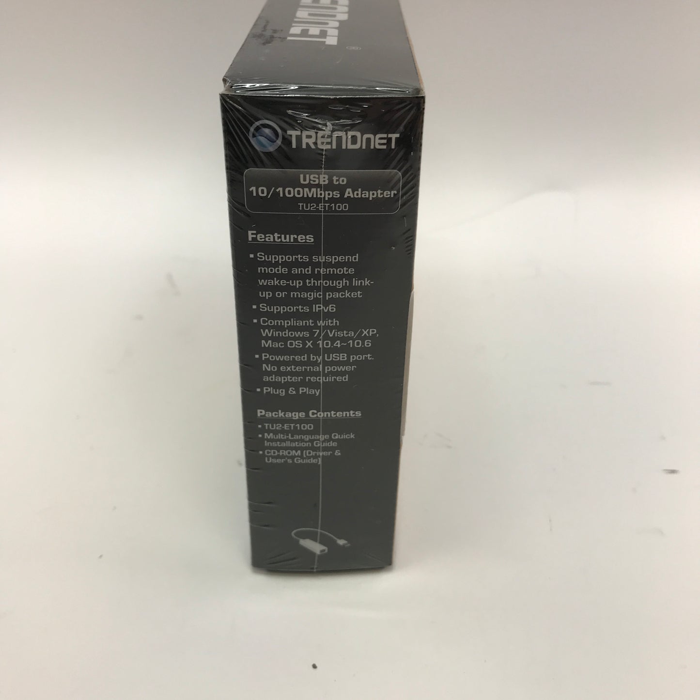 New TRENDnet USB to 10/100Mbps Adapter Network Adapter TU2-ET100