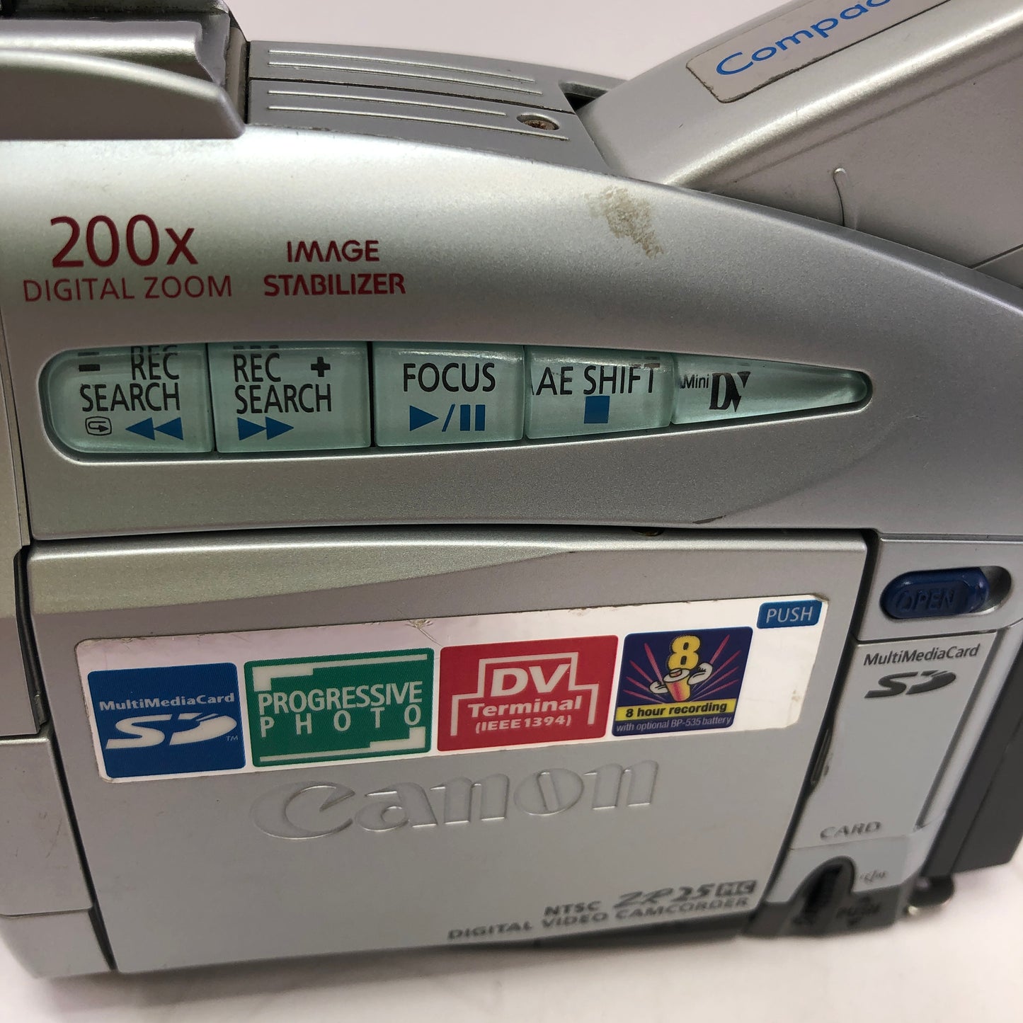 Canon ZR25MC Digital Video Camcorder ZR25 200x Digital Xoom