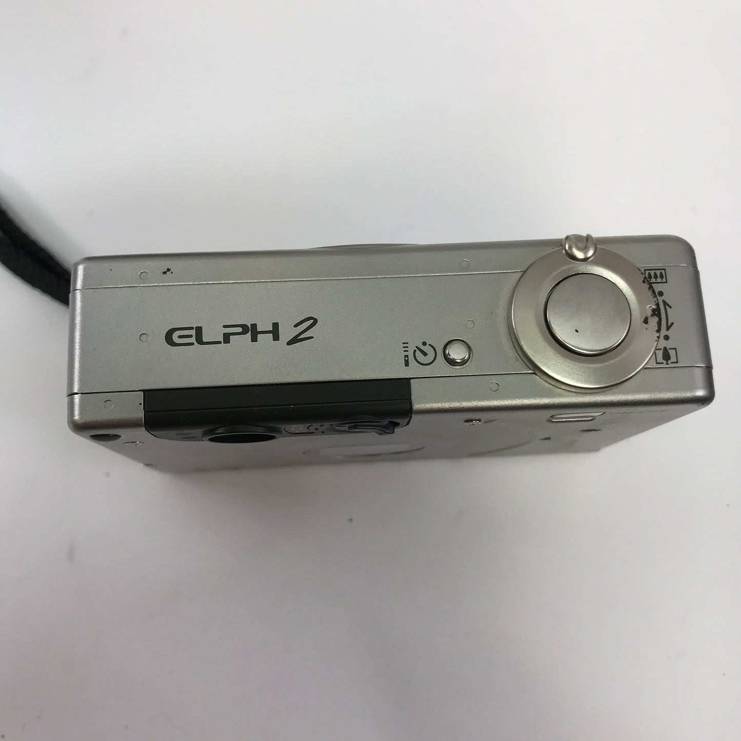 Broken Canon ELPH 2 Digital Point-And-Shoot Camera No Power READ