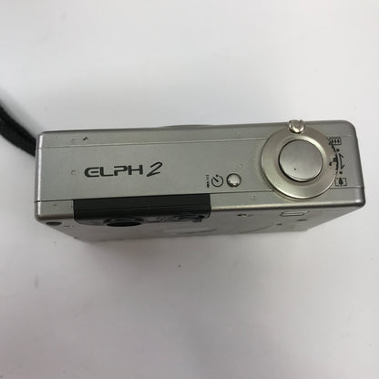 Broken Canon ELPH 2 Digital Point-And-Shoot Camera No Power READ