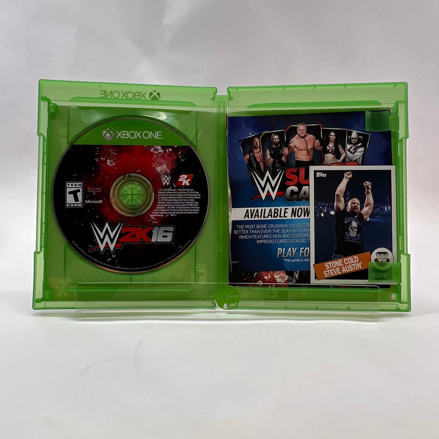 WWE 2K16 (Microsoft Xbox One, 2015)