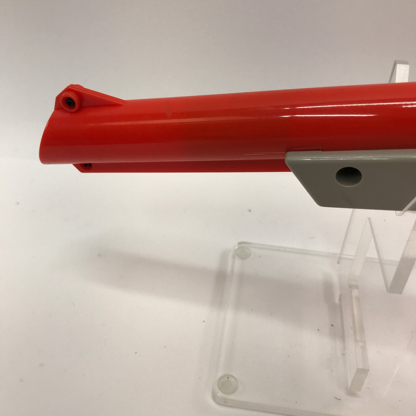 Nintendo NES Zapper Controller NES-005 Orange w Manual and Mario/Duck Hunt