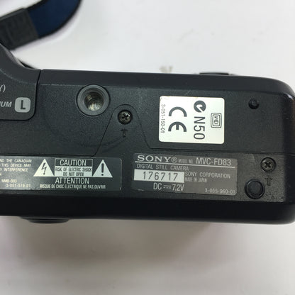 Sony FD83 Digital Still-Camera MVC-FD83 w Neck Strap